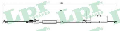 Трос ручника LPR C0967B