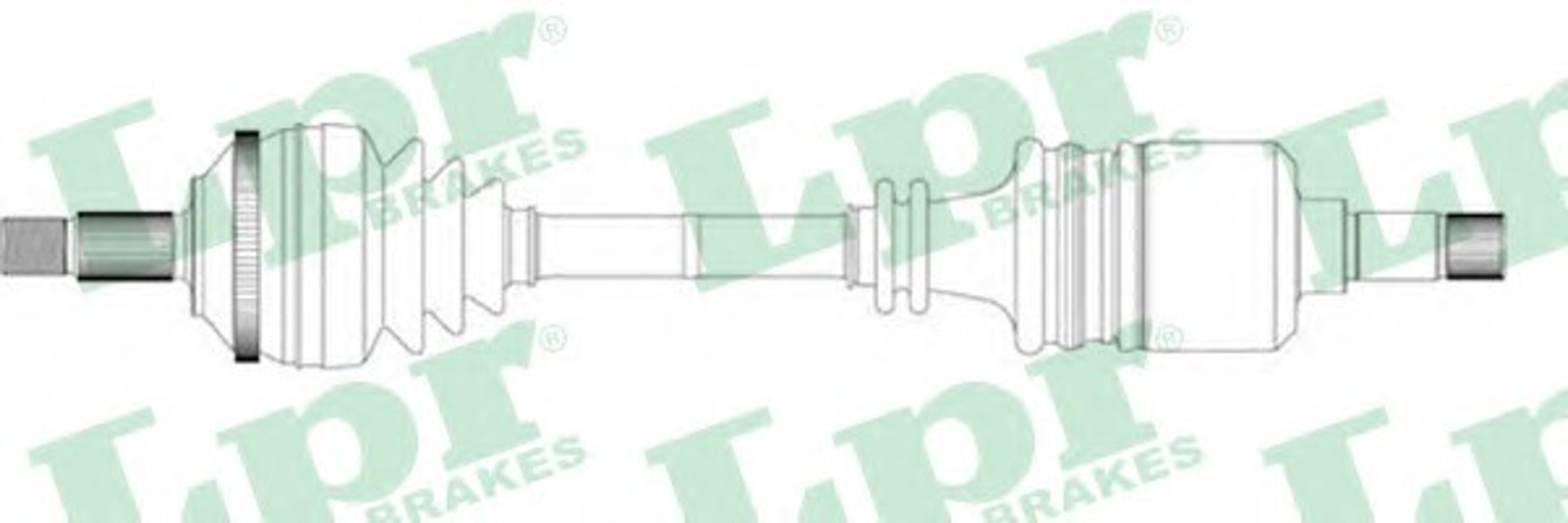Полуось LPR DS16088