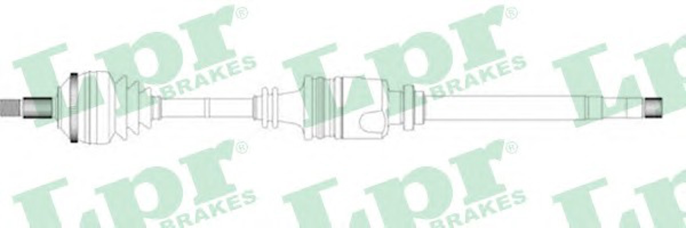 Полуось LPR DS16089