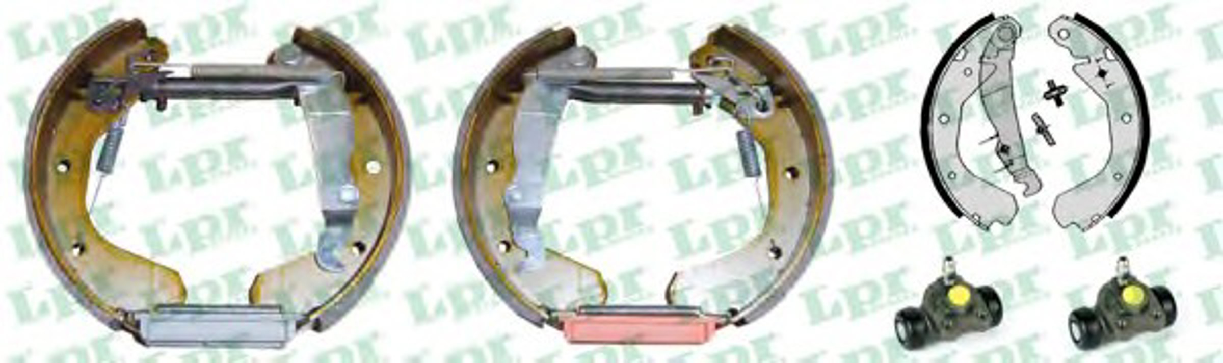 Комплект тормозных колодок LPR OEK226