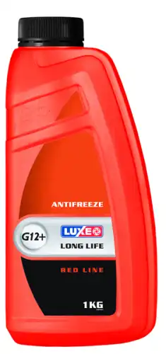 674 LUXE Антифриз 1кг - готовый красный, LONG LIFE G12+