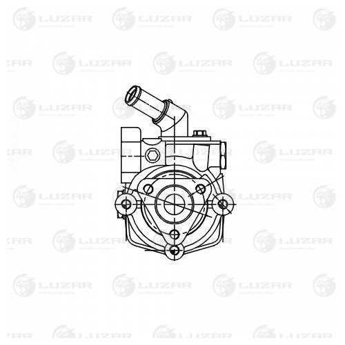 Lps 1802 насос гидроусилителя руля LUZAR LPS 1802