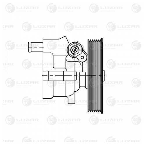 LPS0902 LUZAR Насос ГУР