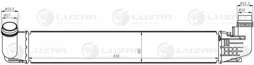Интеркулер LUZAR LRIC1007