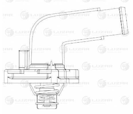 Lt 1437 термостат LUZAR LT 1437
