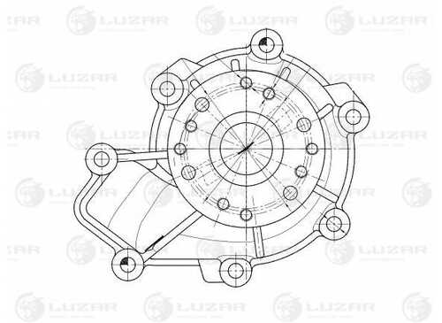 Lwp 1817 помпа LUZAR LWP 1817