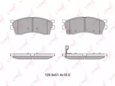 BD-4403 LYNXauto Тормозные колодки