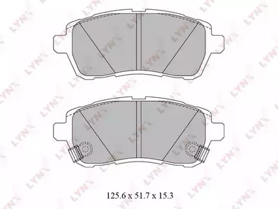 Тормозные колодки LYNXAUTO BD-5123