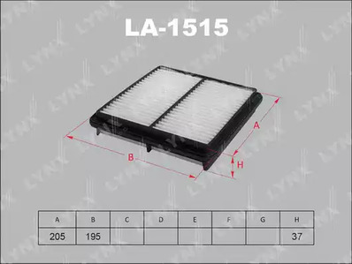 ФИЛЬТР ВОЗДУШНЫЙ LYNXAUTO LA-1515