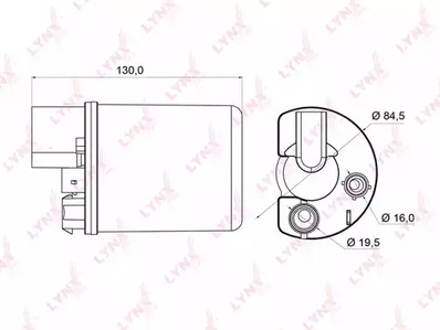 LF-960M LYNXauto ФИЛЬТР ТОПЛИВНЫЙ