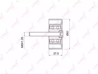 PB-3027 LYNXauto НАТЯЖИТЕЛЬ РЕМНЯ