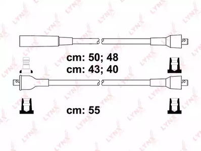 SPC4605 LYNXauto Комплект проводов зажигания