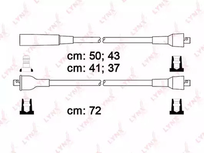 SPC4606 LYNXauto Комплект проводов зажигания