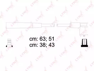 SPC4610 LYNXauto Комплект проводов зажигания