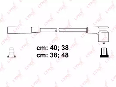 SPC4614 LYNXauto Комплект проводов зажигания