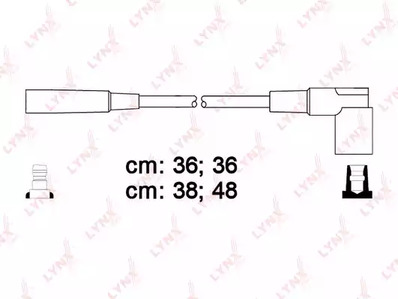 SPC4615 LYNXauto Комплект проводов зажигания