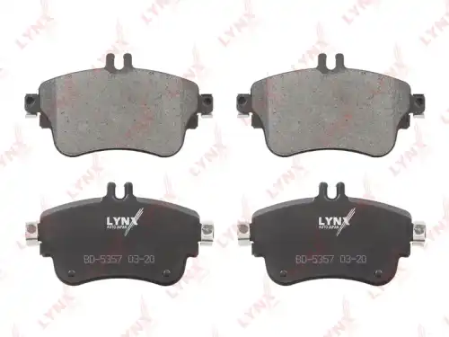 Колодки тормозные дисковые /комплект 4 шт./ LYNXAUTO BD-5357
