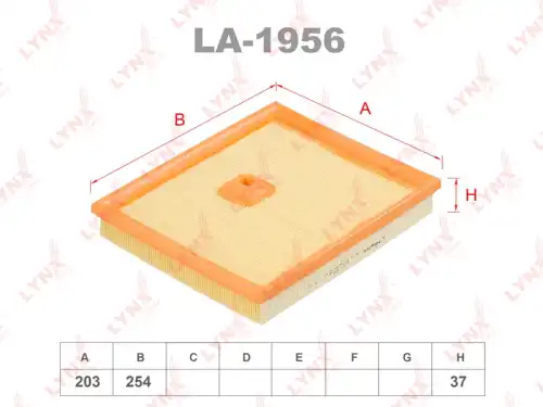 Воздушный фильтр LYNXAUTO LA-1956