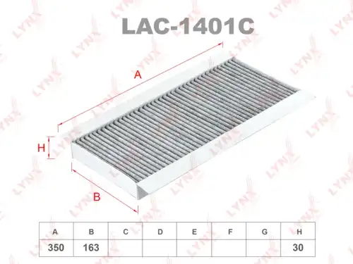 LAC-1401 LYNXauto Салонный фильтр