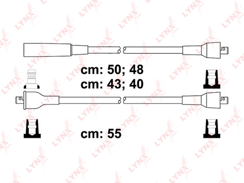 SPE4605 LYNXAUTO Высоковольтные провода (к-т)