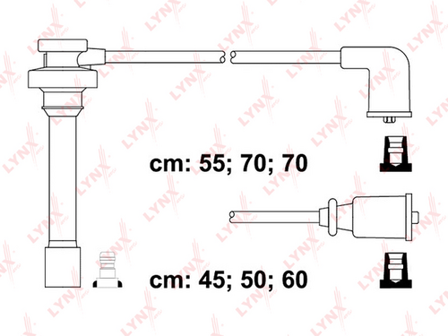 SPE5520 LYNXauto Высоковольтные провода (к-т)