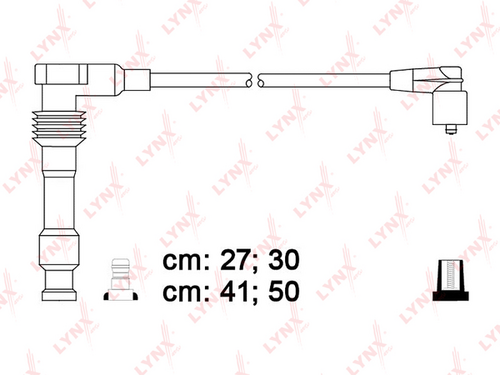 SPE5916 LYNXauto КОМПЛЕКТ ВЫСОКОВОЛЬТНЫХ ПРОВОДОВ