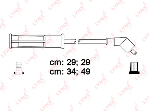 SPE6320 LYNXauto Высоковольтные провода (к-т)