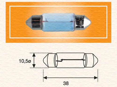 009461100000 MAGNETI MARELLI Лампа накаливания