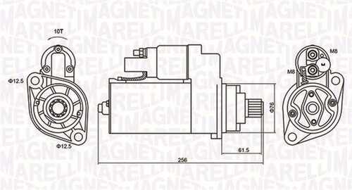 063721405010 MAGNETI MARELLI Стартер