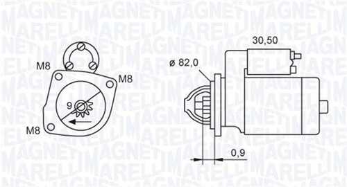 063721552010 MAGNETI MARELLI Стартер