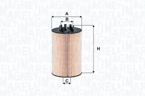 Масляный фильтр MAGNETI MARELLI 153071760762