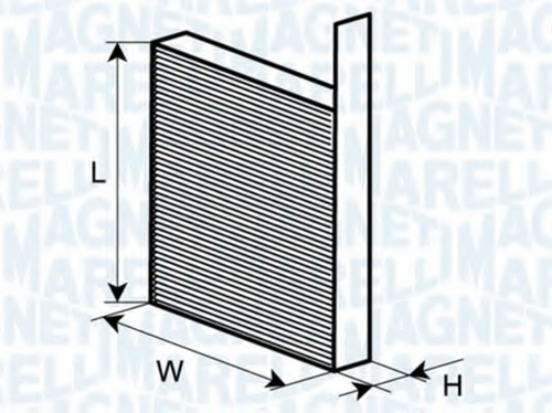 Салонный фильтр MAGNETI MARELLI 350203062620
