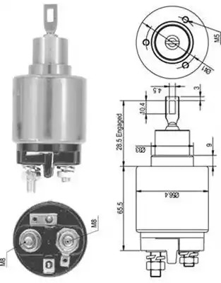 940113050126 MAGNETI MARELLI Реле втягивающее