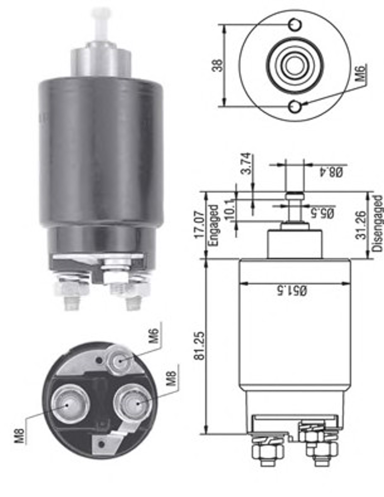 940113050264 MAGNETI MARELLI Стартер