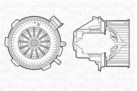 Вентилятор отопителя MAGNETI MARELLI 069412700010