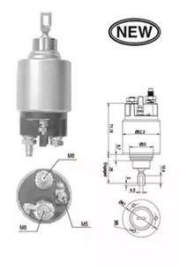 Реле втягивающее MAGNETI MARELLI 940113050554