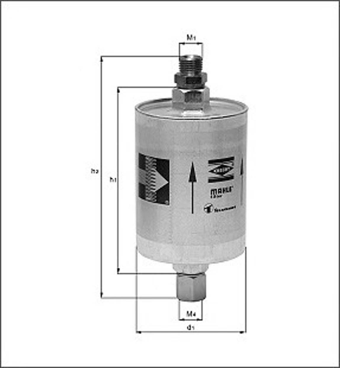 Фильтр топливный MAGNETI MARELLI 154076376140