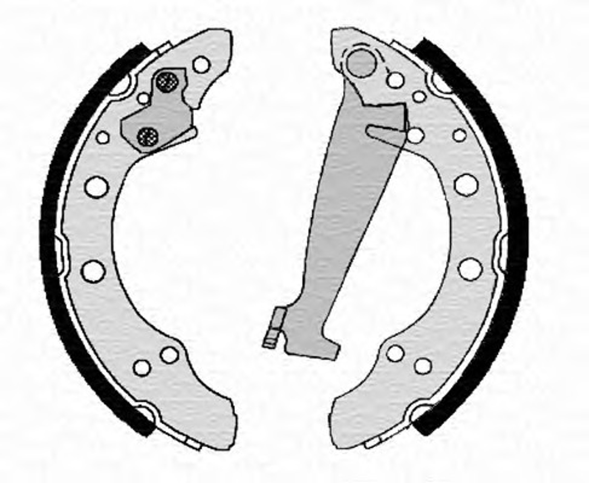 Колодки тормозные барабанные MAGNETI MARELLI 360219192088