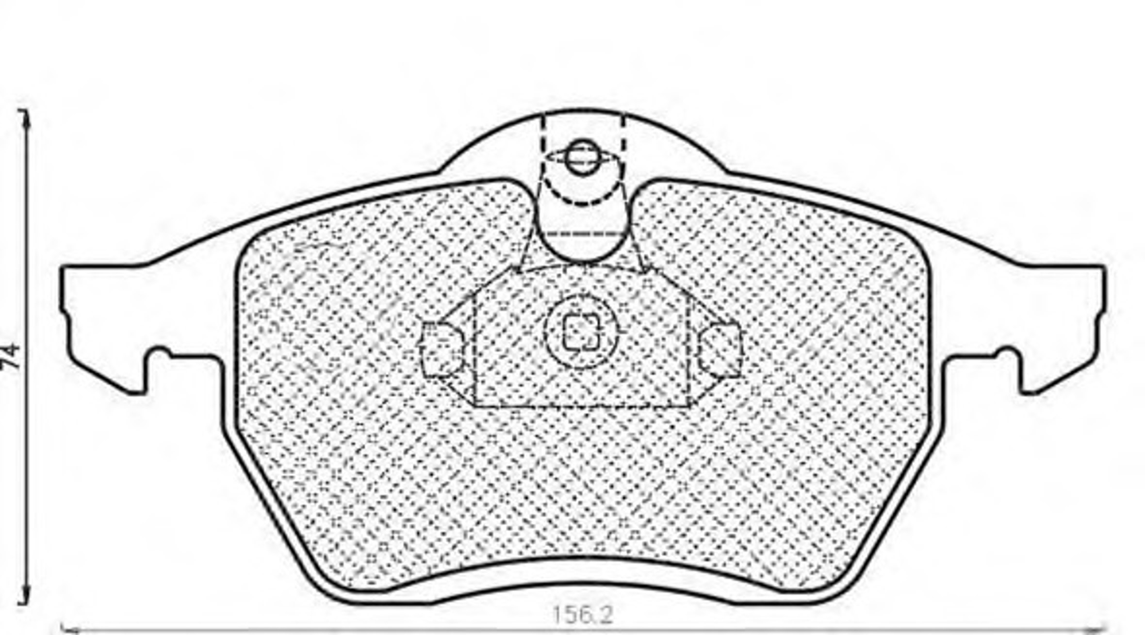 430216170403 MAGNETI MARELLI Комплект тормозных колодок, дисковый тормоз