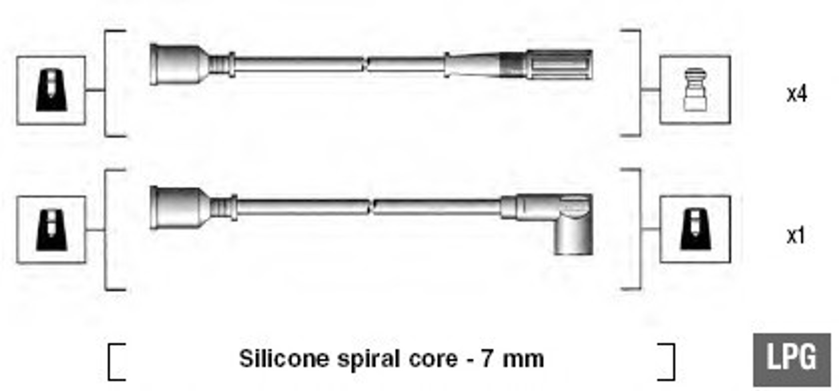 Комплект проводов зажигания MAGNETI MARELLI 941095920630
