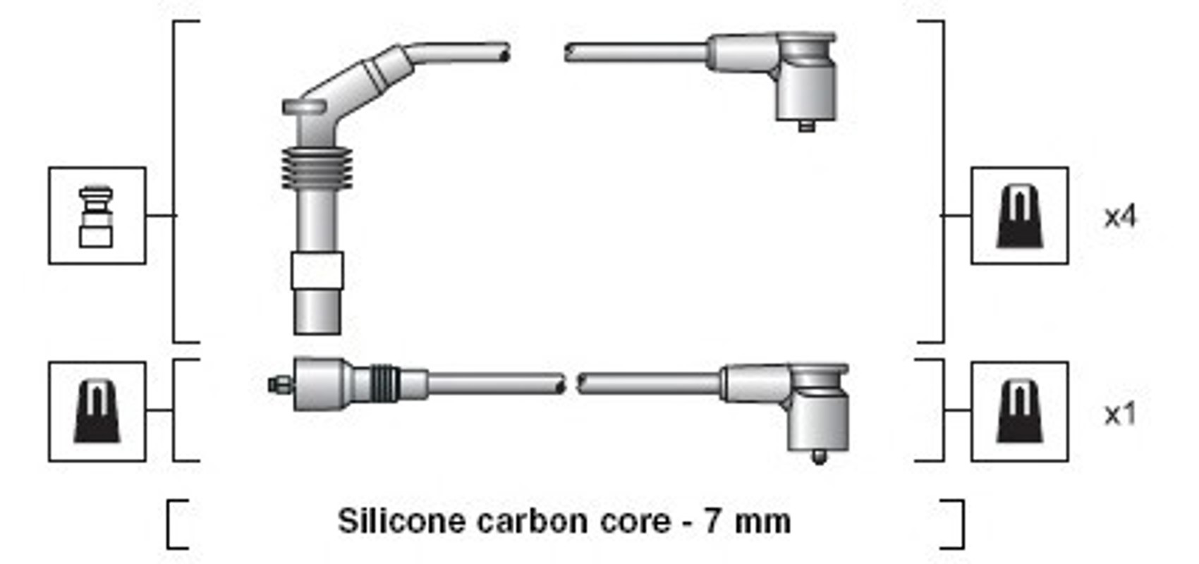 Комплект проводов MAGNETI MARELLI 941318111140