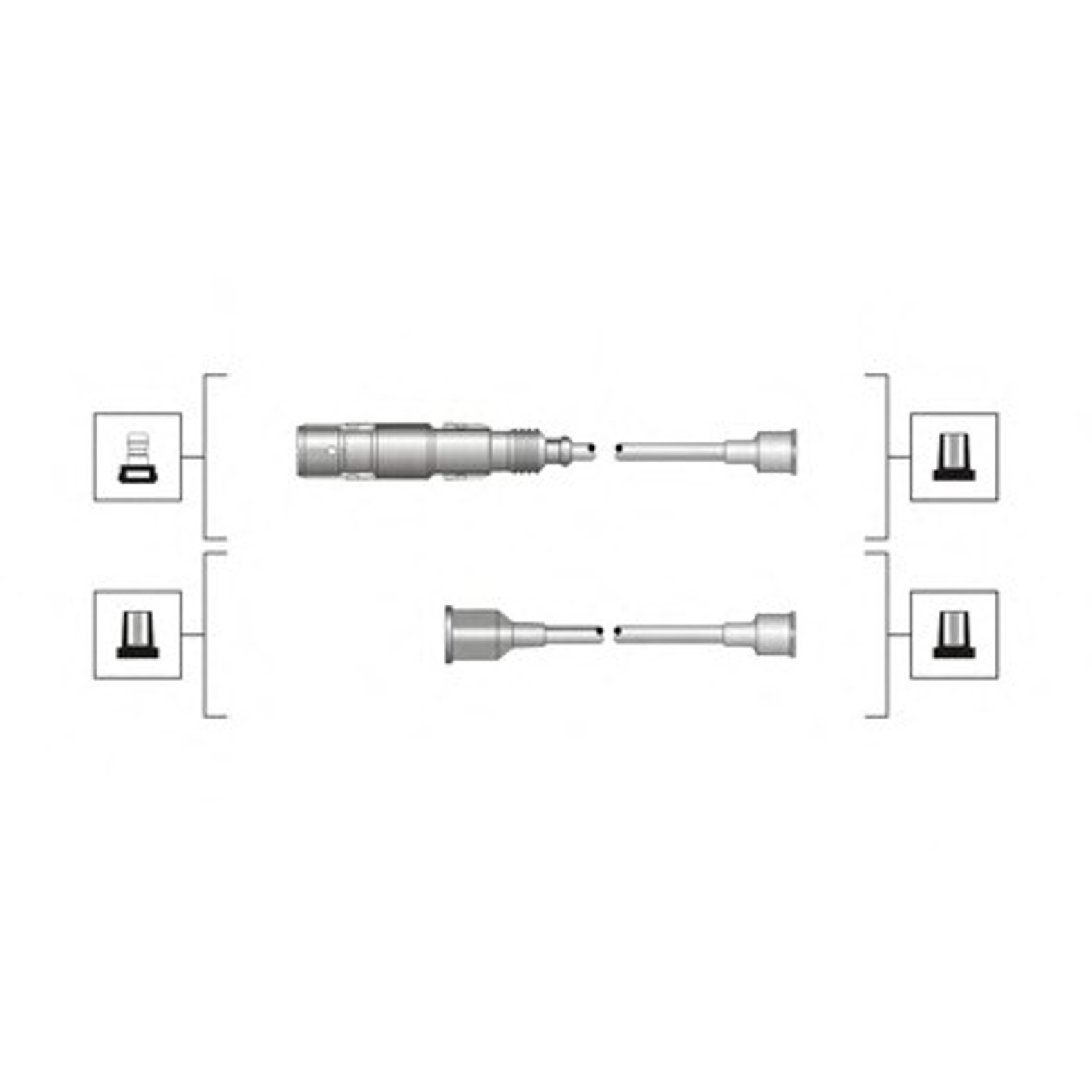 941319170036 MAGNETI MARELLI Комплект проводов зажигания