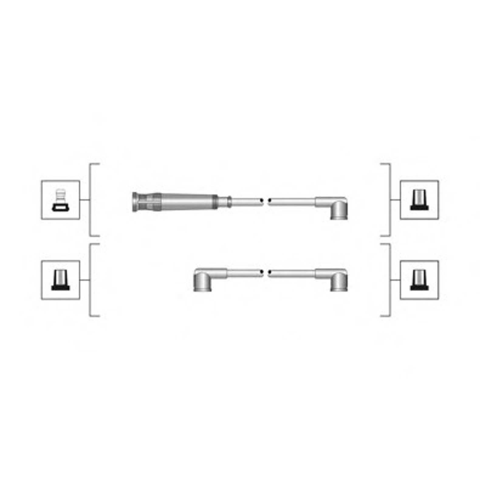 Комплект проводов зажигания MAGNETI MARELLI 941319170050