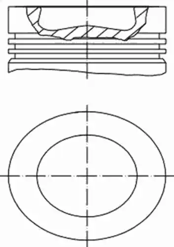 003 98 00 поршень d102.0 MAHLE/KNECHT 003 98 00