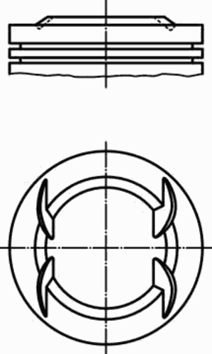 Поршень MAHLE/KNECHT 009 44 01