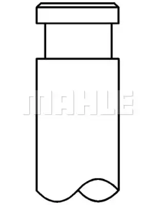 клапан выпускной двс Mahle/Knecht 039VA31951000