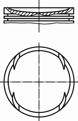 Поршень двс MAHLE/KNECHT 0635501