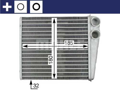 AH208000S Mahle/Knecht Радиатор отопителя