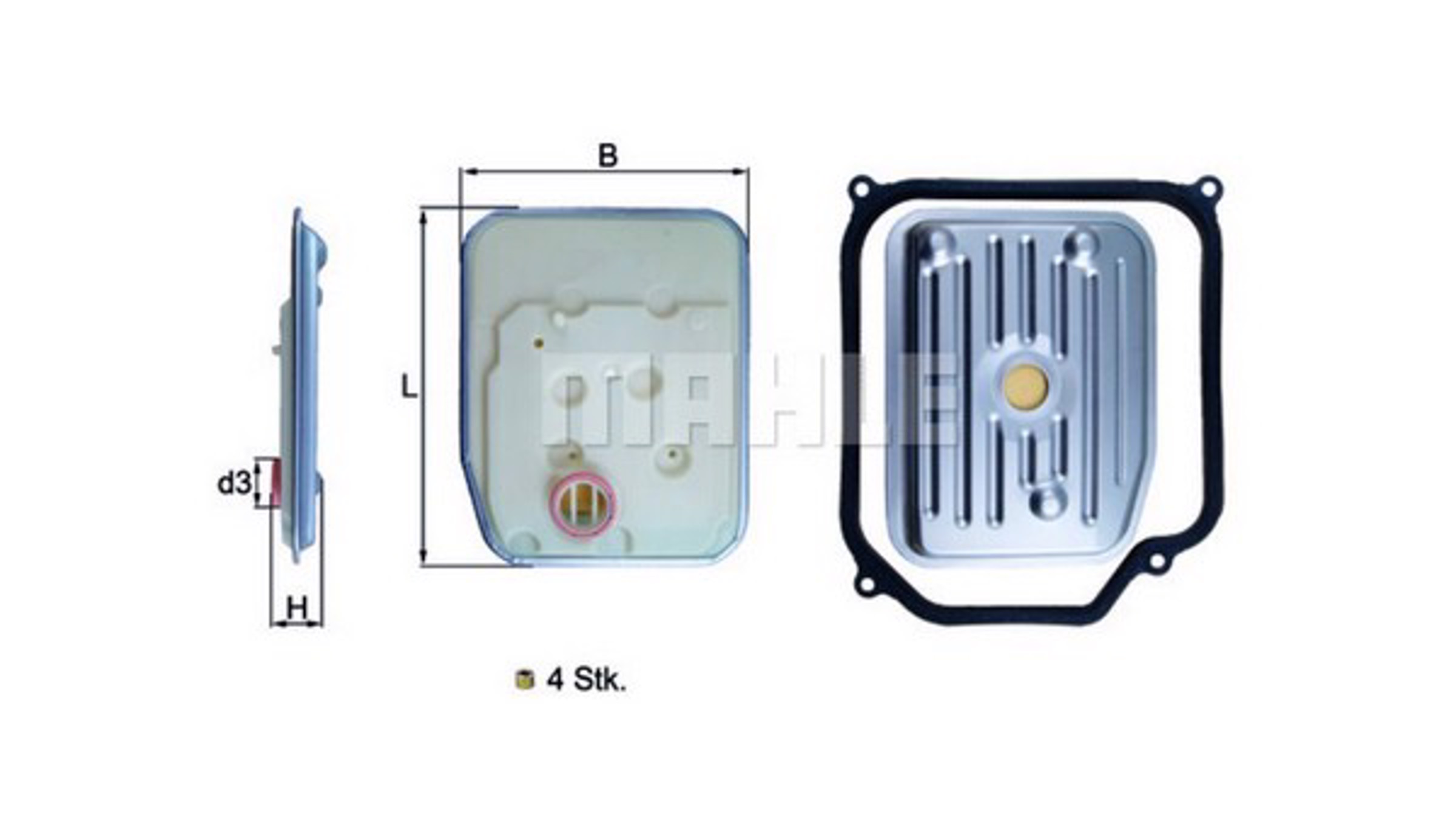 HX147KIT1 Mahle/Knecht Фильтр АКПП