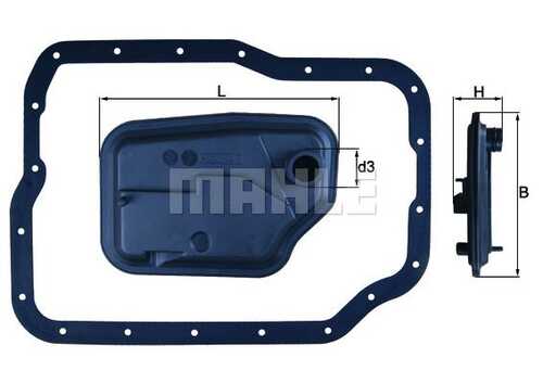 HX149D Mahle/Knecht Элемент фильтрующий гидравлический